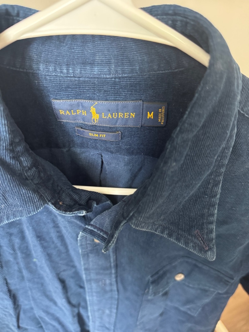 Ralph Lauren Men's Dark Blue Button-Down Casual Shirt - Picture 3 of 5